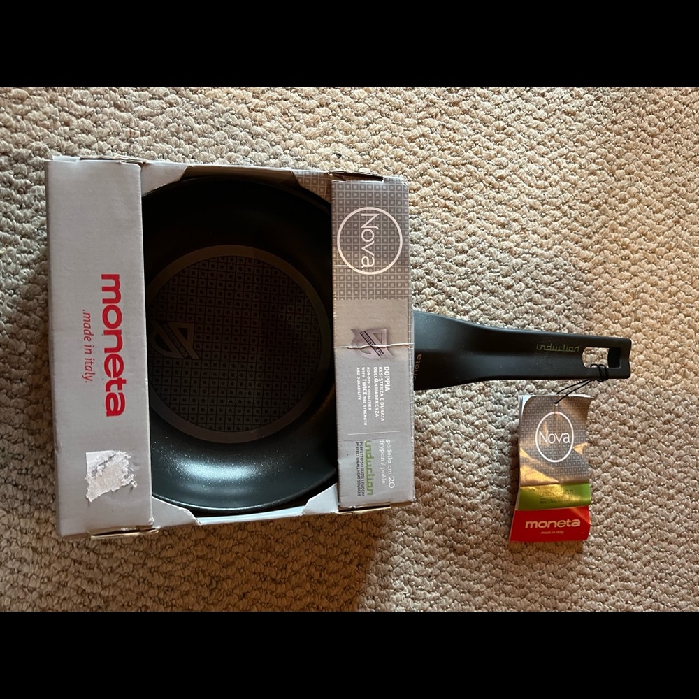 Moneta Nova 20 cm, 8.5” Induction, Non Stick Frying Pan, New